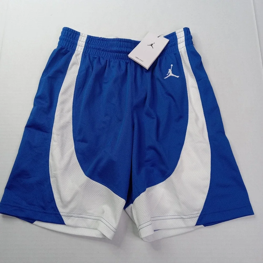 Nike Jordan Stock Dri-FIT Practice Dish Basketball Short Women's XS Blue FQ3736